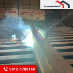 پل فلزی صنعتی اجرا شده توسط آسمان سوله ویرا
